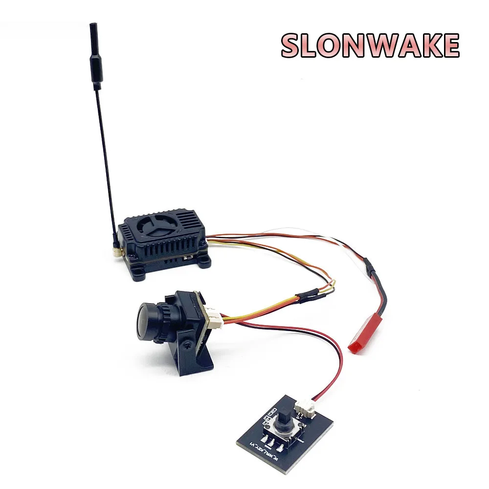 Transmisor de vídeo VTX de 5,8G, carcasa CNC de 1,6 W, soporte de alta potencia OSD con Micro Starlight CMOS 1200TVL fpv, uso de cámara para RC FPV