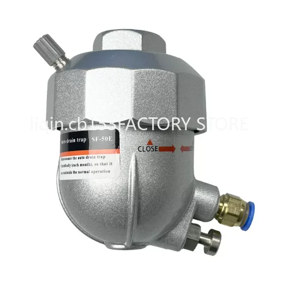 SF-50E Floating Automatic Drainer Zero Gas Loss Manual Device Air Storage Tank Drain Valve