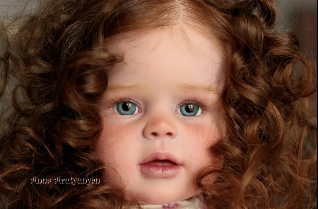 Kit bambola rinata da 28 pollici Peggy Enorme bambino con gamba dritta Kit smontato colore fresco per bambola in piedi