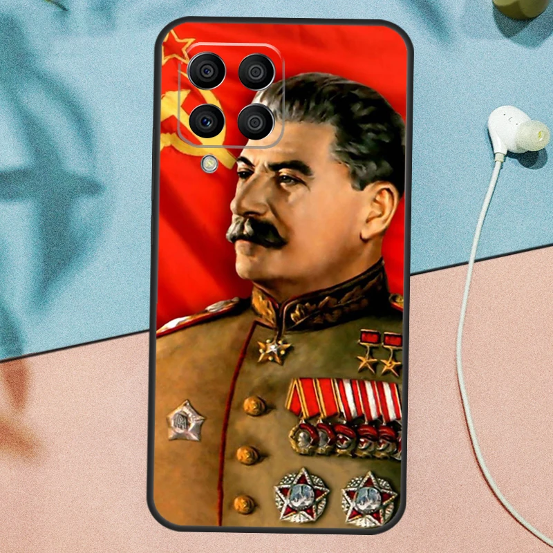 Russian Stalin Ussr Case For Samsung Galaxy M21 M31 M51 M12 M32 M52 M13 M23 M33 M53 M20 M30s M14 M34 M54 Cover