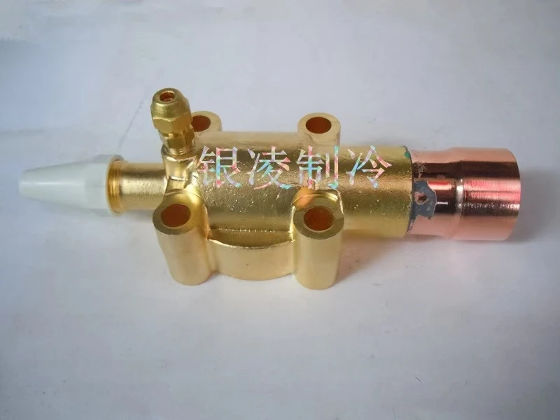 

All copper compressor suction and exhaust valve refrigeration and air conditioning semi-closed head stop valve 28/35/42MM