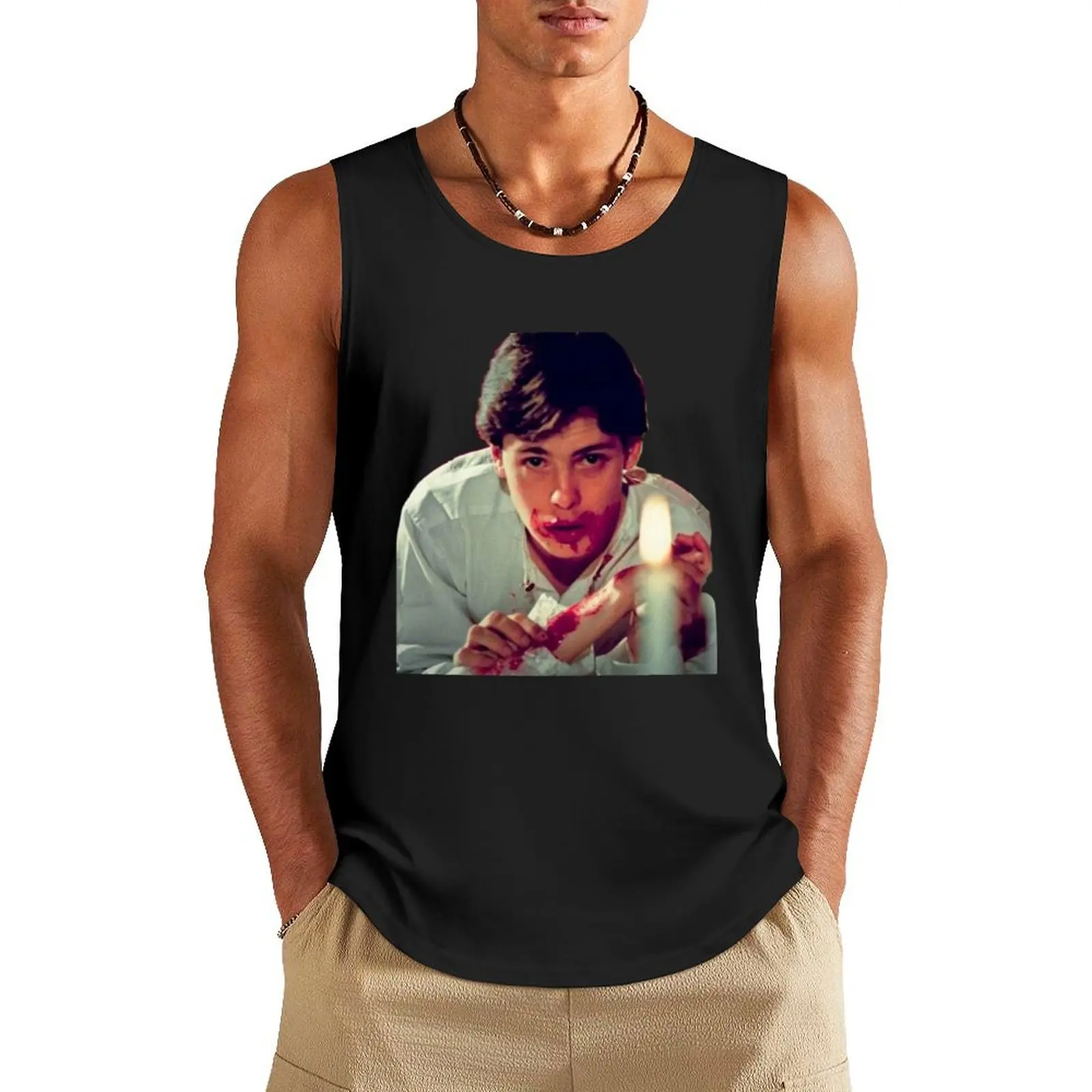 

Martin 1977 Tank Top sleeveless t-shirts for men Bodybuilding shirt Men's summer vest