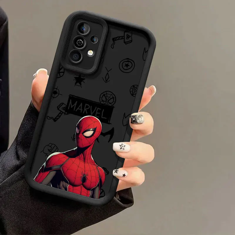 Case For Samsung Galaxy A57 A56 5G A37 A36 A17 A07 A26 A16 A06 A55 A52 A14 A73 A34 Soft Protective Cover Marvel Spiderman Cute view 6