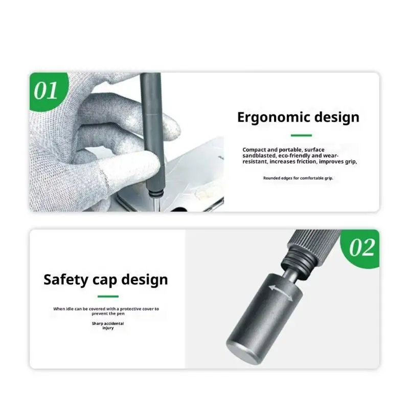652F Rear Glass Dissasembly Tool Demolition Breaking Pen Back Shell Battery Glass Cover Breaker Blasting Pen