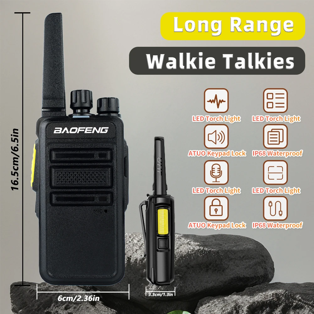 2 قطعة Baofeng V12B GMSK الرقمية التناظرية وضع مزدوج اسلكية تخاطب مشفرة دعوة الحد من الضوضاء اللاسلكية نسخة تردد UHF راديو