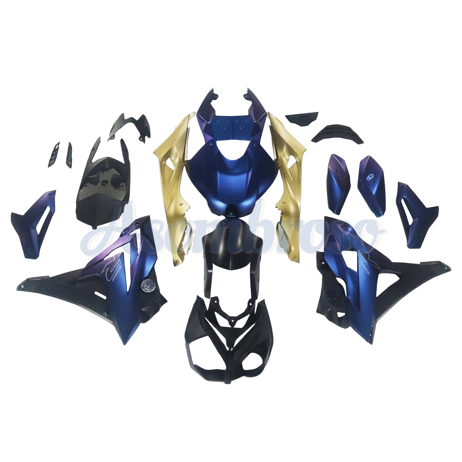 ABS Carrosserie Panelen Kuip Kit fit Voor S1000R 2014 2015 2016 2017 2018 2019 2020 S 1000R Compleet Vervanging Set