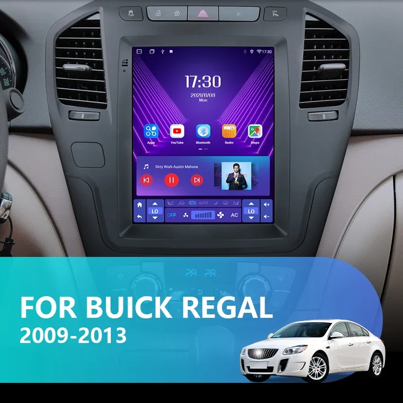 Jmcq-カーマルチメディアプレーヤー,9.7インチ画面,Android 11.0,Opel Insignia Buick regal 2009-2013,2ディン,4g,wifi,CarPlayヘッドユニット用