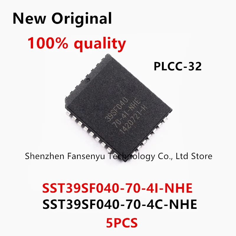 

(5piece)100% New SST39SF040-70-4I-NHE SST39SF040-70-4C-NHE 39SF040-70-4I-NHE 39SF040-70-4C-NHE PLCC-32 Chipset