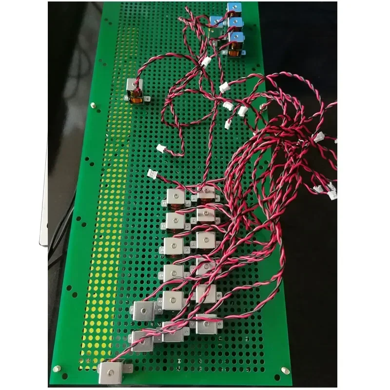 24-Way physical clicker automatically presses the keyboard mechanical arm office brick moving hanging robot factory aging test