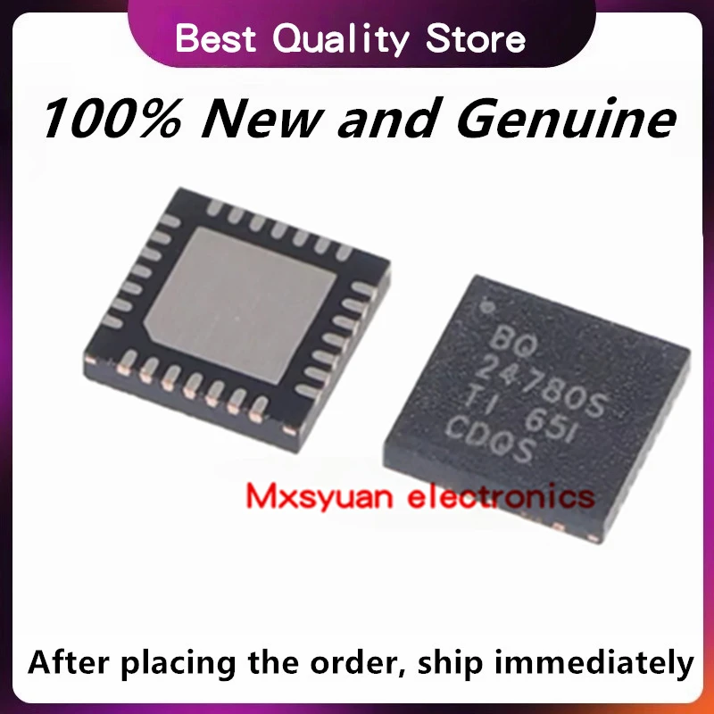 10PCS/lot BQ24780S 24780S BQ24780SRUYR BQ24780SRUYT QFN 100% New Original In Stock Ships Fast