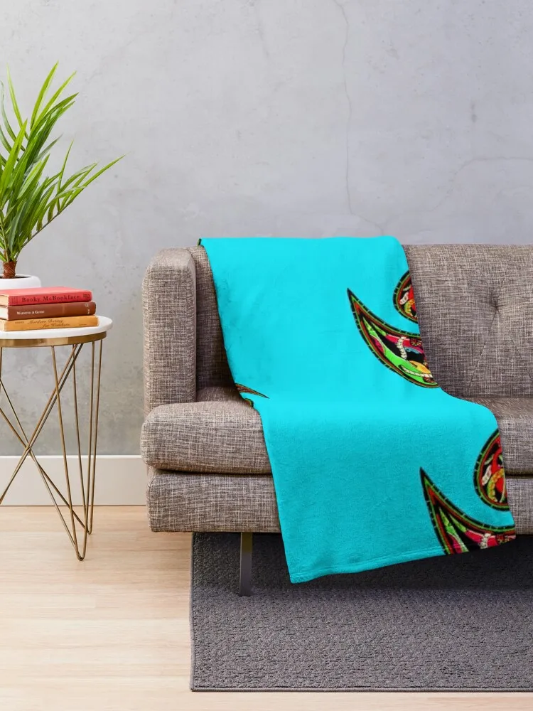 WORMS n SPACE Throw Blanket Hairys Designers Blankets