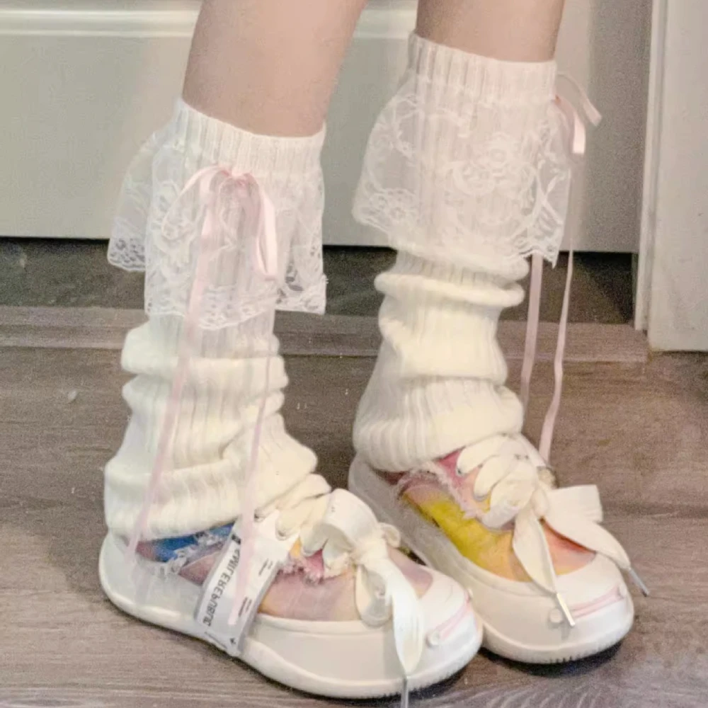 2025 جديد حار بيع الدانتيل Y2k الجوارب الاتجاه شخصية المتخصصة المتقدمة تحسس غطاء الساق كلية نمط البساطة حار فتاة نمط