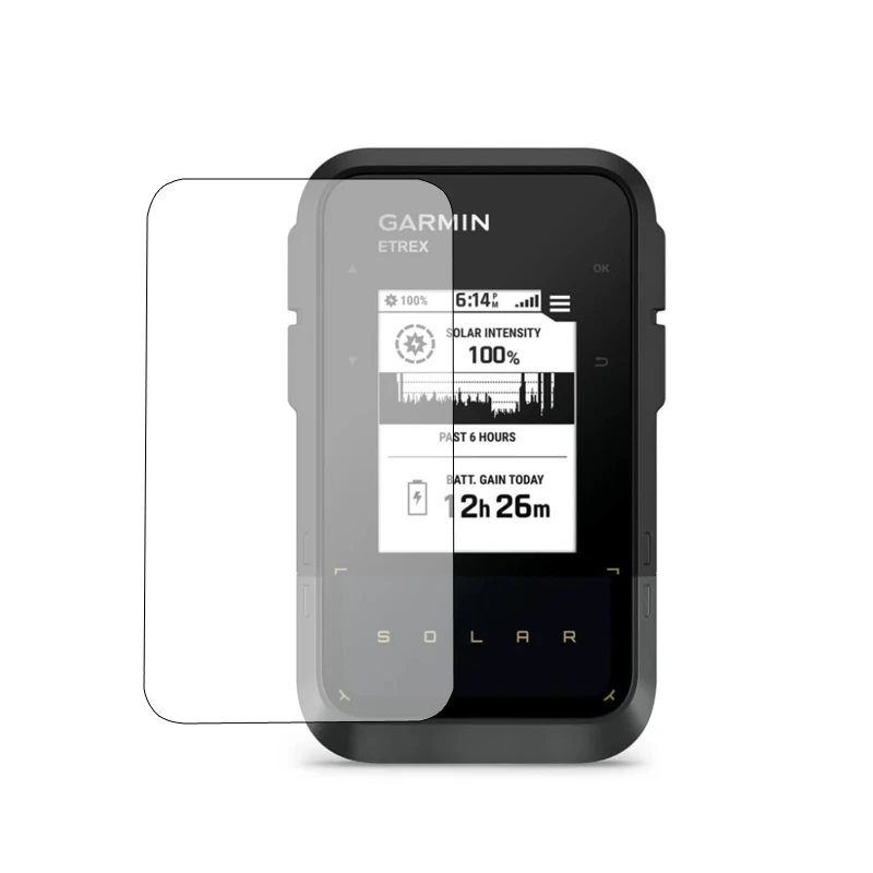 얇은 투명 스크린 보호대 커버, PET 소프트 보호 필름 가드, 가민 에트렉스 솔라 GPS 핸드 헬드 네비게이터 액세서리, 3 개