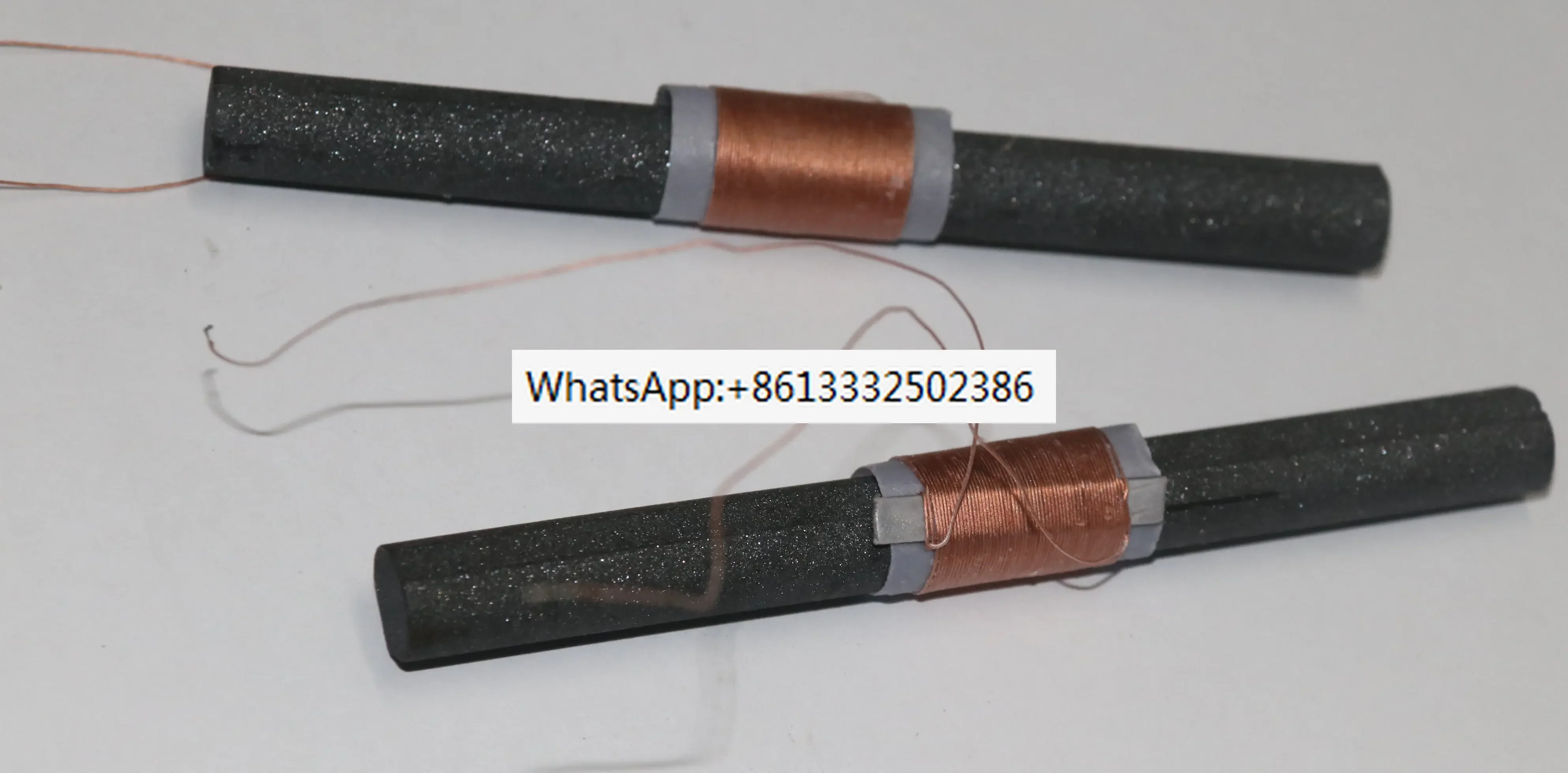 2pcs   Wire Wrapped Magnetic Core Coil Magnetic Radio FM / AM Antenna Medium Wave Multi Strand Magnetic Rod Welding