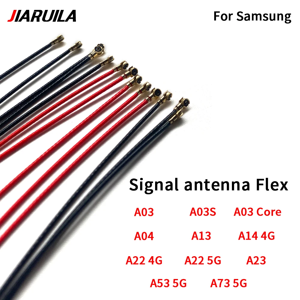 10Pcs，NEW For Samsung A03 Core A03S A04 A13 A14 A22 4G A22 A23 A53 A73 5G Antenna Signal Wifi Aerial Flex Cable Ribbon