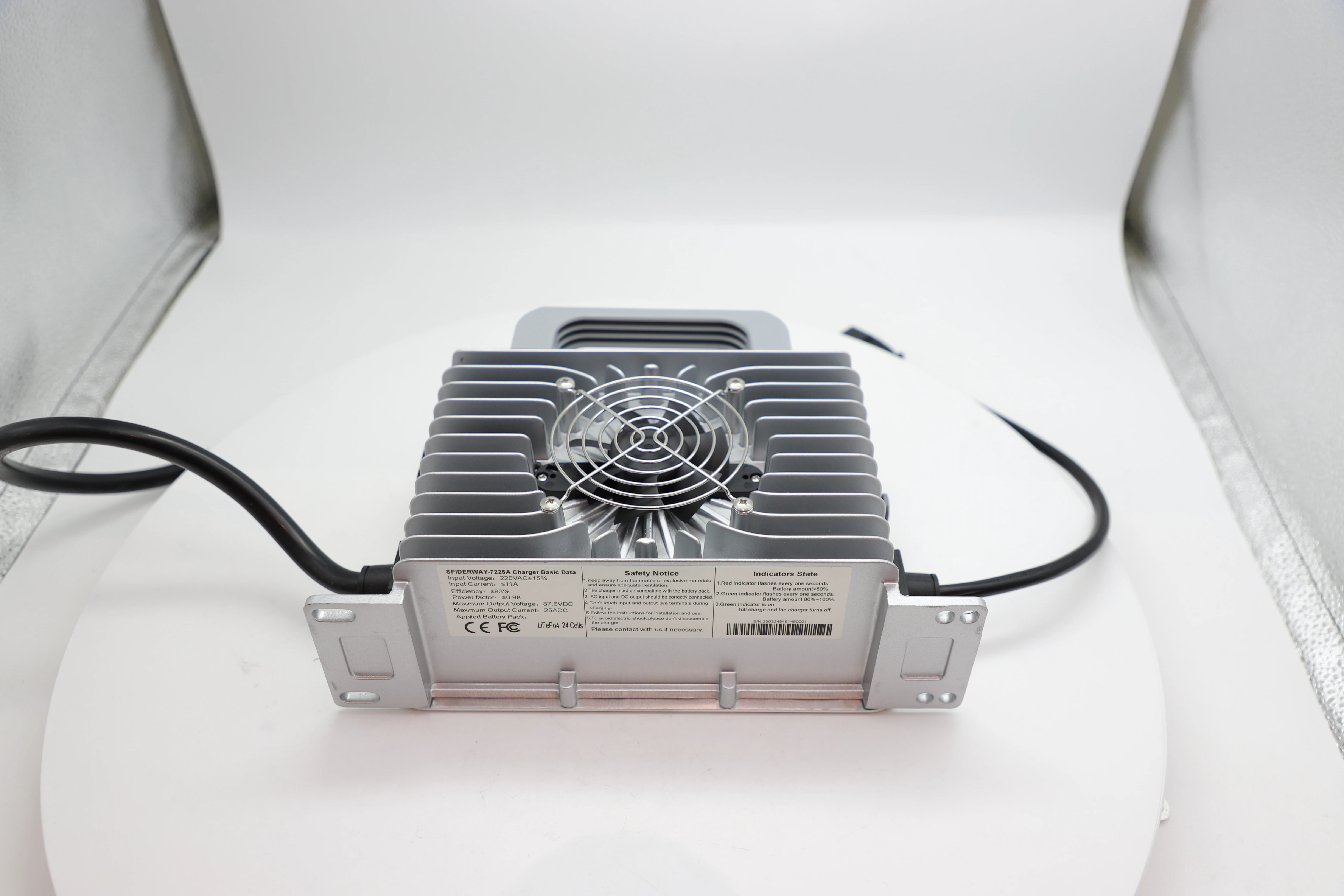 

72 Volt 25 Amp Golf Cart Battery Charger for Universal EZGO Club Car Yamaha Bad Boy 1994-UP LifePO4 Lithium Battery Charger