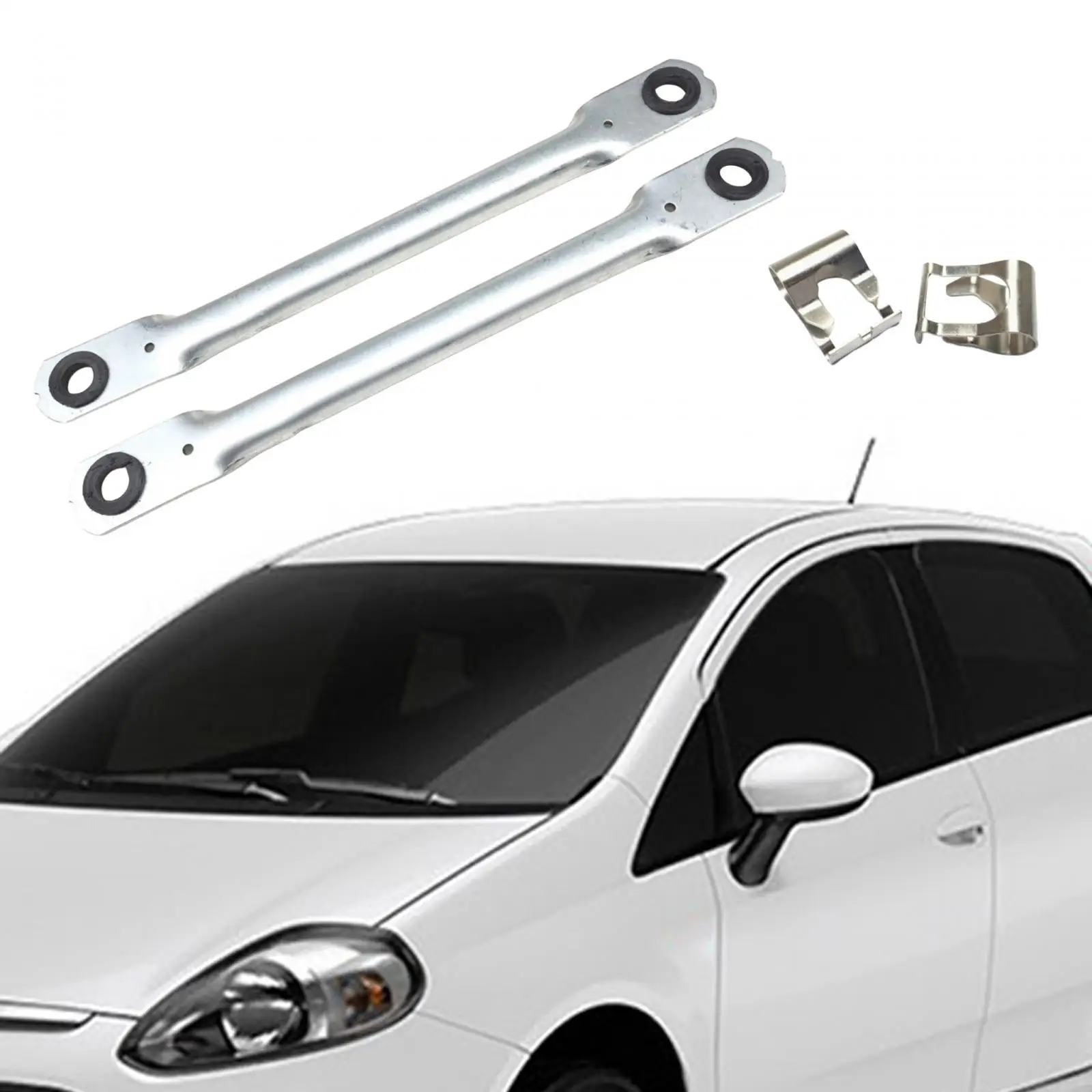 Windscreen Wiper Link Bars Rods Replacement for Fiat PUNTO 1999-2006