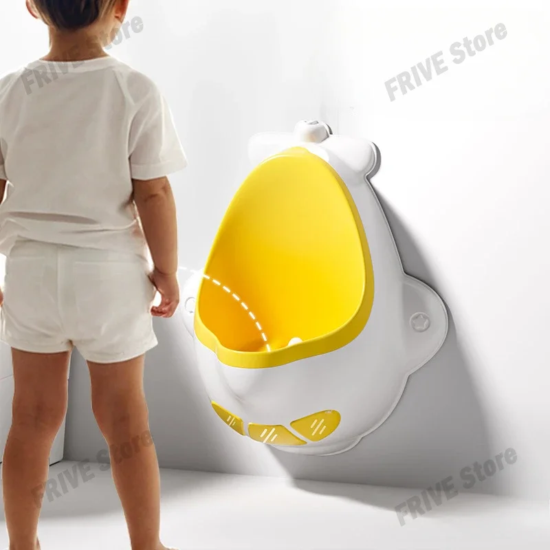 Boys Wall Mounted Urinal Aircraft Design Potty Training Urinal Freestanding Bathroom Hanging Potty Suitable for Young Children