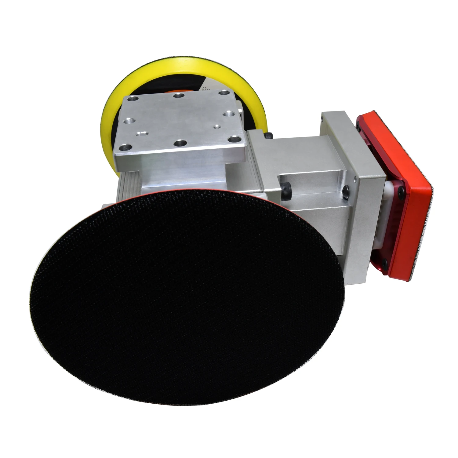 Mechanical arm pneumatic random track sanding machine pneumatic tool automation system three head sanding machine