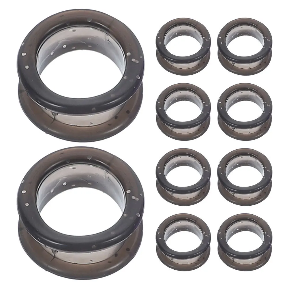 

10Pcs Dog Grooming Shears Silicone Finger Rings Soft Comfortable Scissors Finger Inserts Hair Cutting Tool Accessories