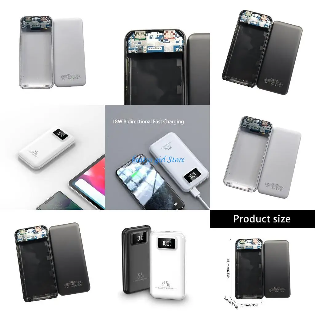 

C7AB Multiple Device Powerbanks Charging 22.5W High Efficiency Portable Design