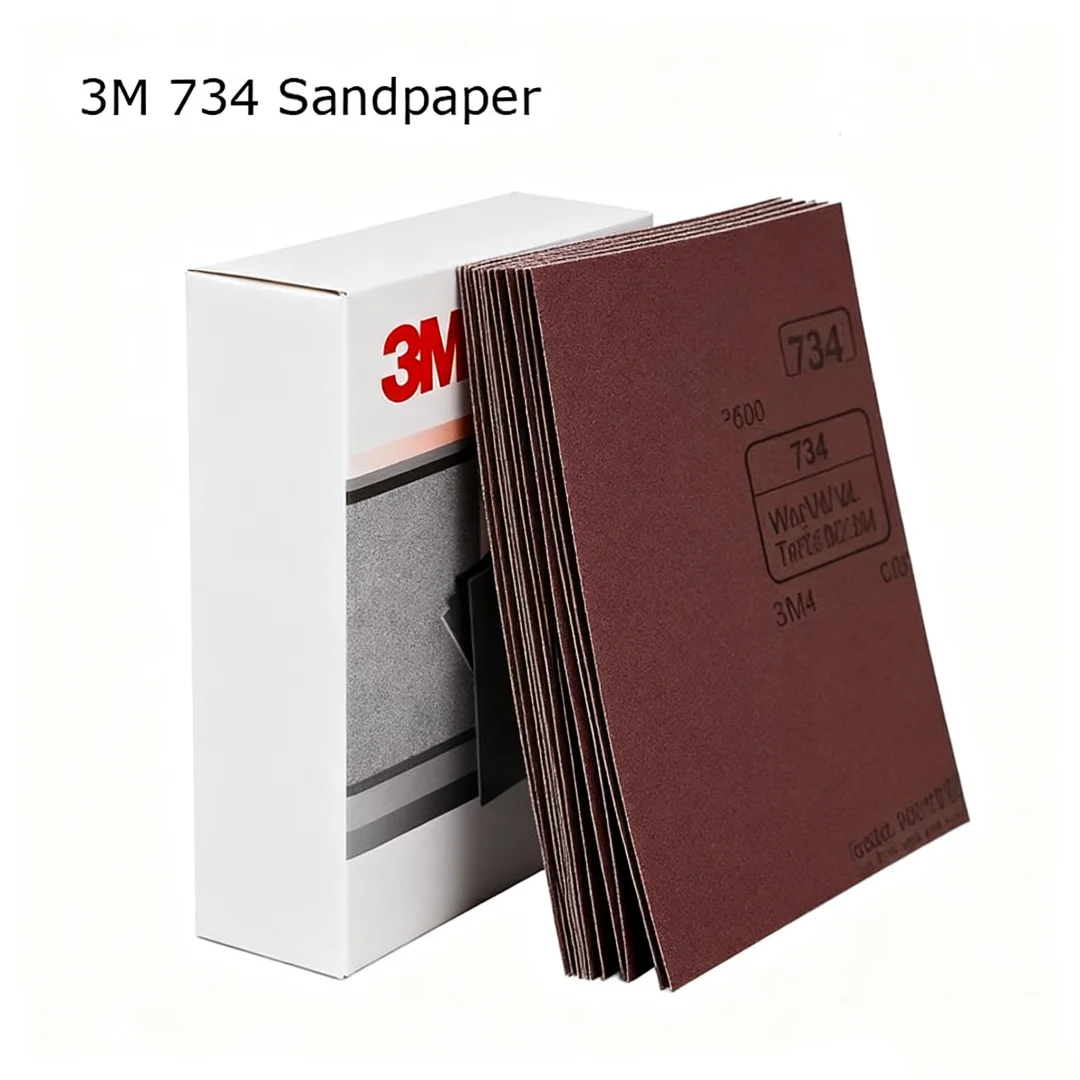 10pcs 734 Water-based Sandpapers Car Beauty Sanding Polishing Dry Wet 230*280mm Sandpaper Abrasive Super For Grit240~1200