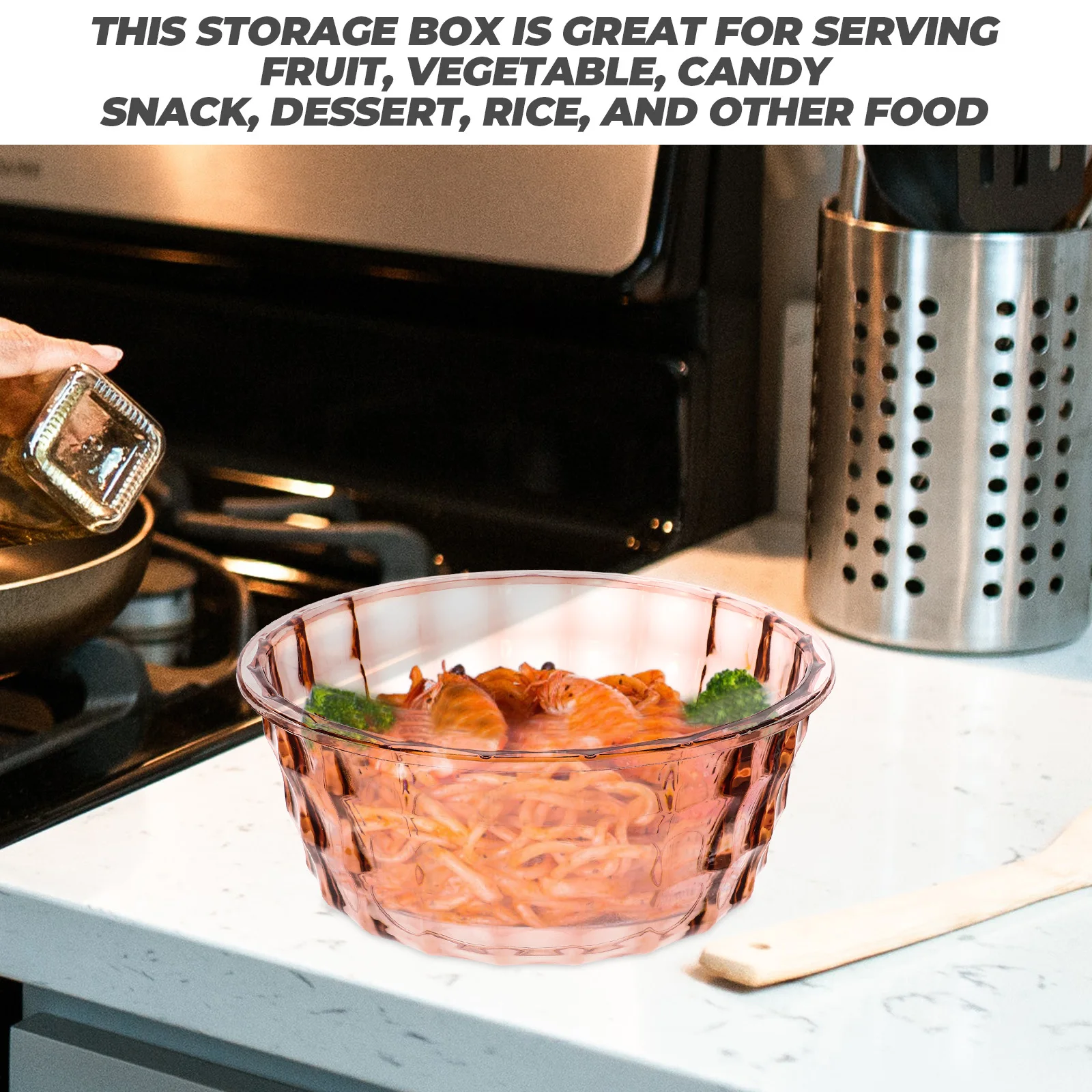 

Набор из 3 прозрачных контейнеров для хранения продуктов: для салатов, закусок, круп, сухих продуктов. Органайзер для кухни и холодильника.