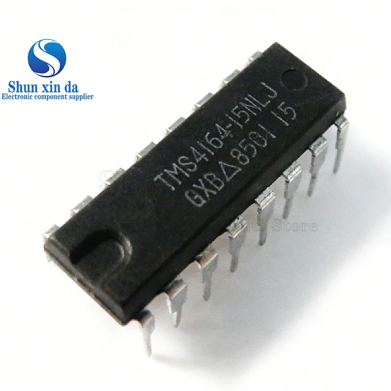 5PCS TMS4164-15NL DIP-16 TMS4164 -10NL -12NL -15NL -20NL DIP16 integrated circuit IC chip In Stock