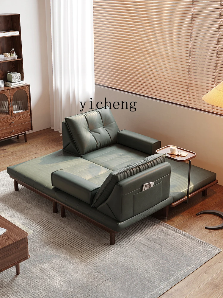 

LSL furniture multi-functional sofa bed folding dual-purpose sitting and lying retractable bed small apartment double