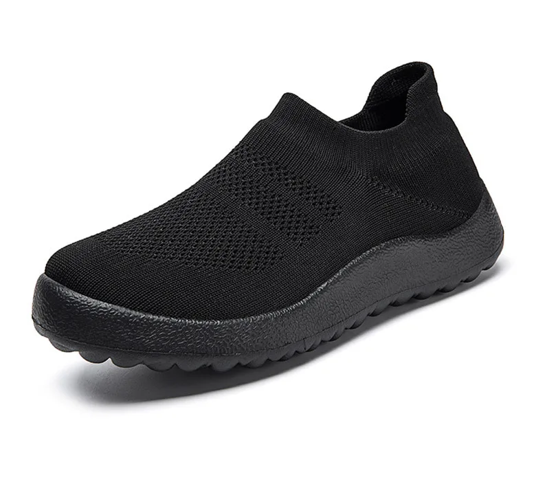 Damen-Sneaker zum Hineinschlüpfen, Damenschuhe, 2023, atmungsaktive Mesh-Turnschuhe für Damen, Sportschuhe, weiße Freizeitschuhe, Zapatillas Mujer – Detail 13