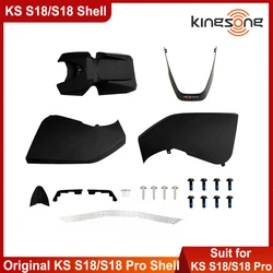 Original King Song S18/S18 Pro/S18 Pro+ Cover Shell Kit Plastic Protection Cover Black White Cover Suit for KingSong S18 Part