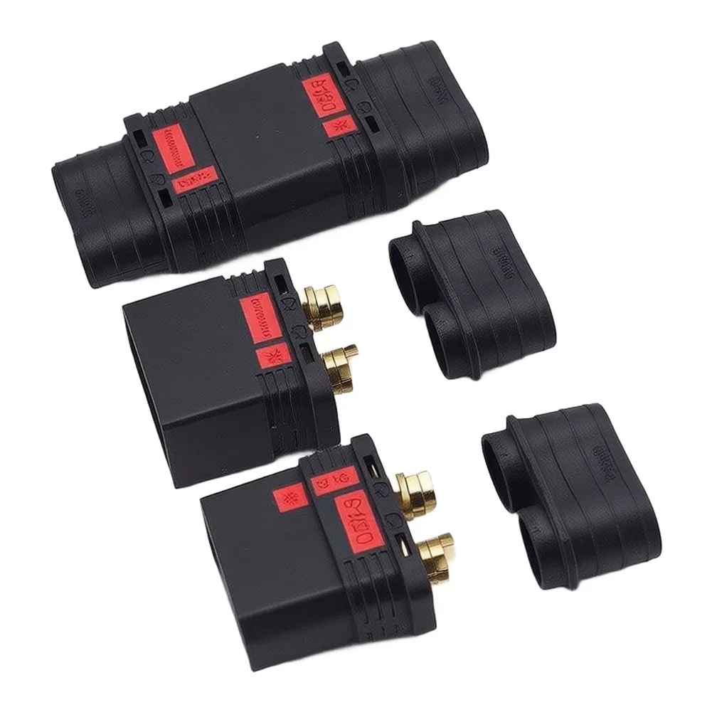 1 Pair QS8-S Anti-Spark For Battery Connector High Temp Resistant Compatible with 100A Current Load for EV and Energy Projects