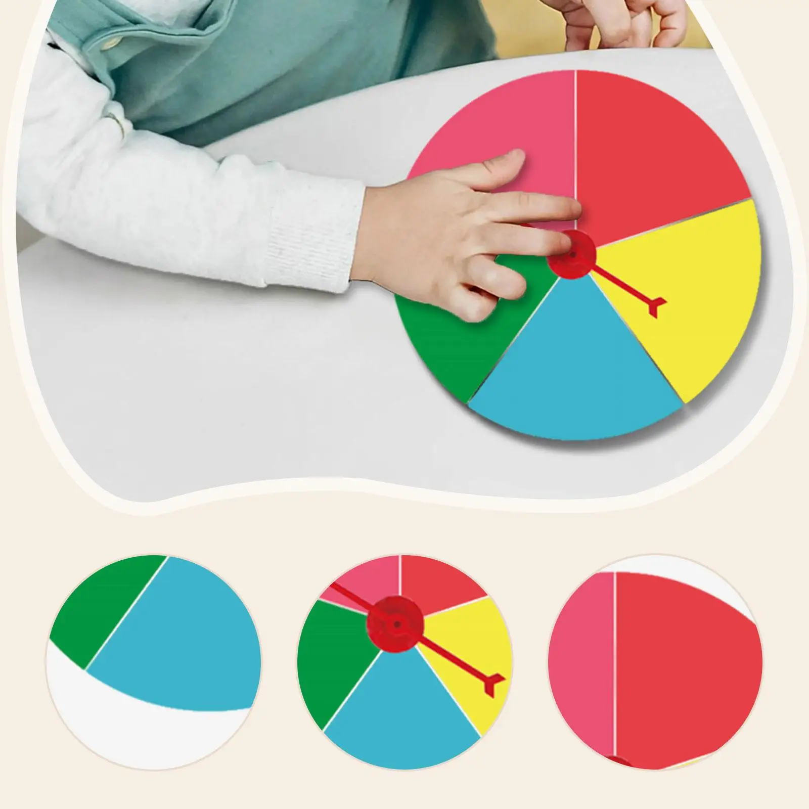 جدار جبل جائزة القرص الدوار عجلة الحظ خفيفة الوزن للأنشطة الترويجية لعبة فورتشن حانة أنشطة التدريس سوبر ماركت #5