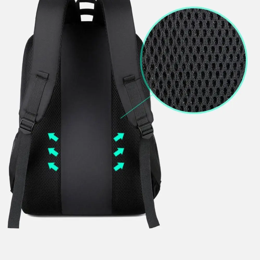 Practical Oxford Backpack Waterproof Large Capacity Casual Bag Men's Backbag Business Computer Bag Men Women Schoolbag