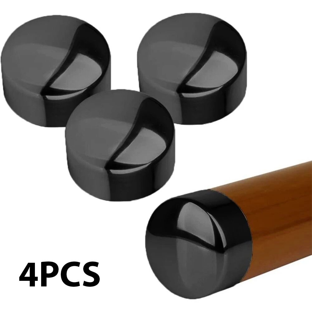 4pcs Stainless Steel Handrail End Cap Round Tube Cover Fitting For 45mm 50mm Stair Railing Safety Protector Hardware Parts