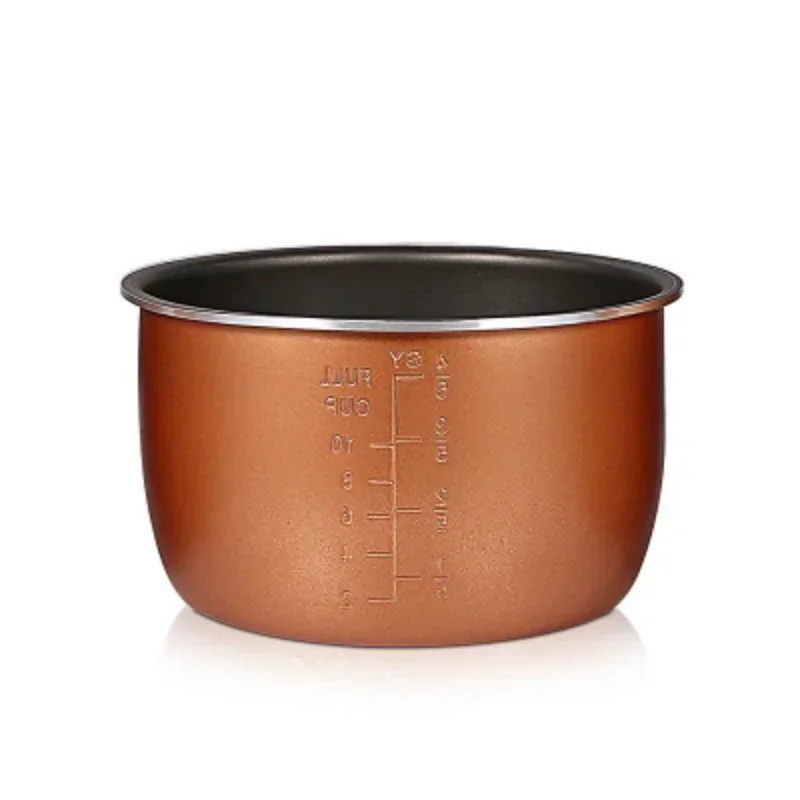 rivestimento pentola a pressione ciotola multicooker padella antiaderente da 5 litri doppio spruzzo ispessimento