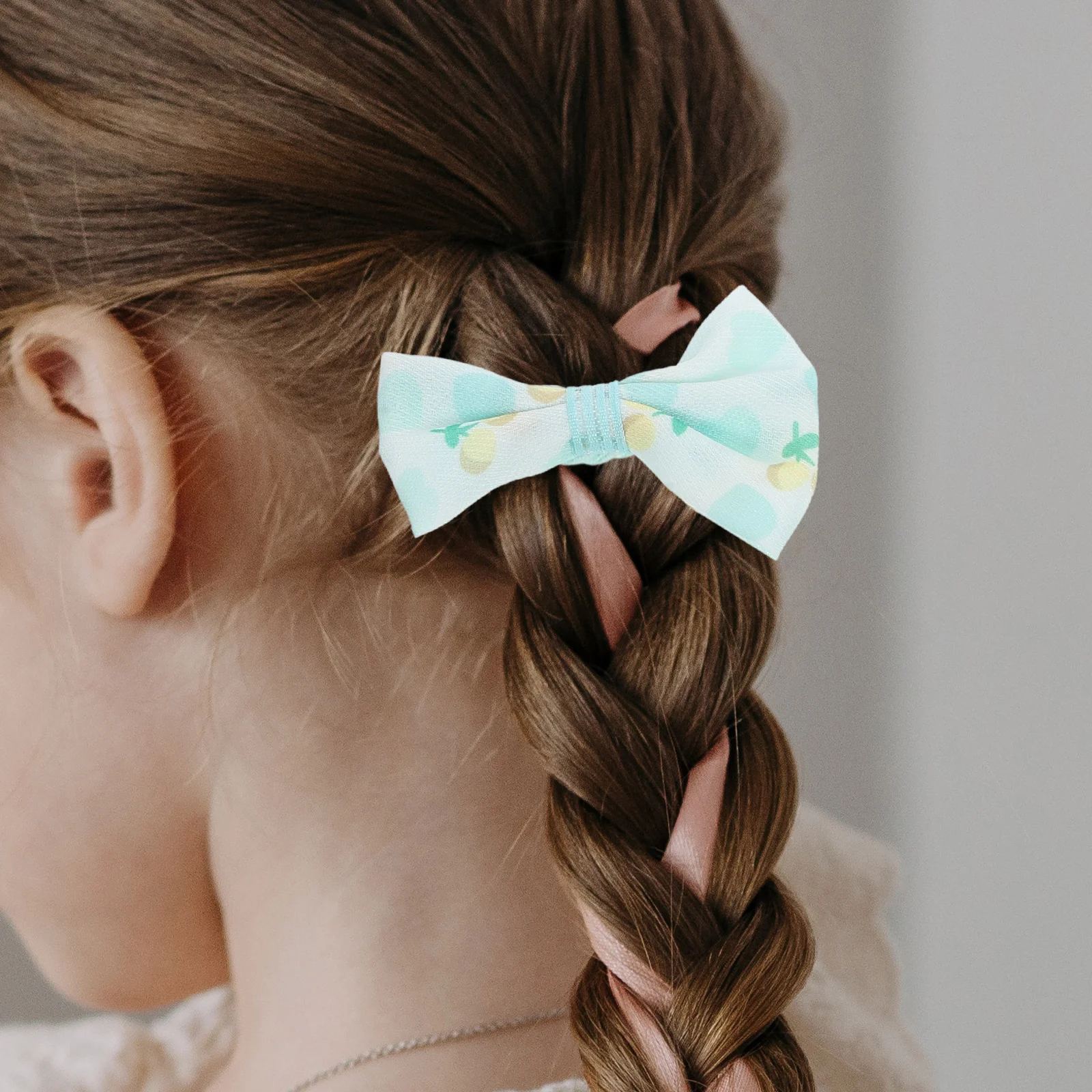 

5Pcs Cute Butterfly Hair Ties for Girls Elastic Ponytail Holders Kids Hair Accessories Scrunchies for Toddlers Resistant Fabric