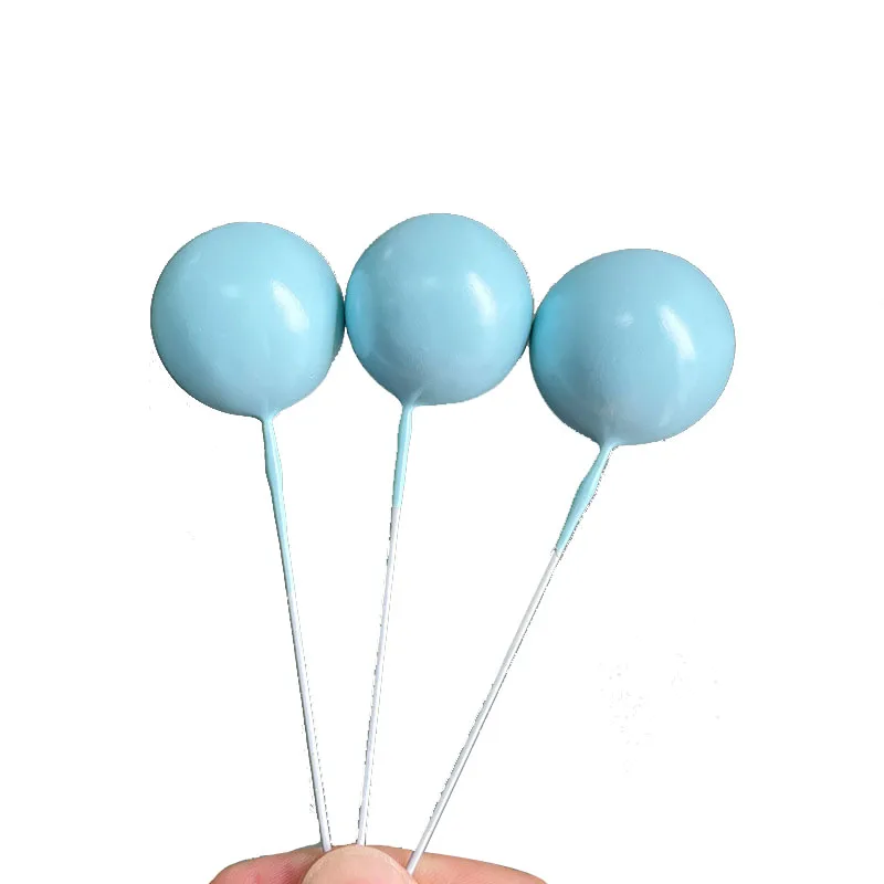 33 Stück Rennwagen-Kuchendekorationen, blaue Kugeln, Kuchendeckel, Auto-Kuchenaufsatz für zwei schnelle Geburtstage, Babyparty, Taufe, Kuchendekoration – Detail 40