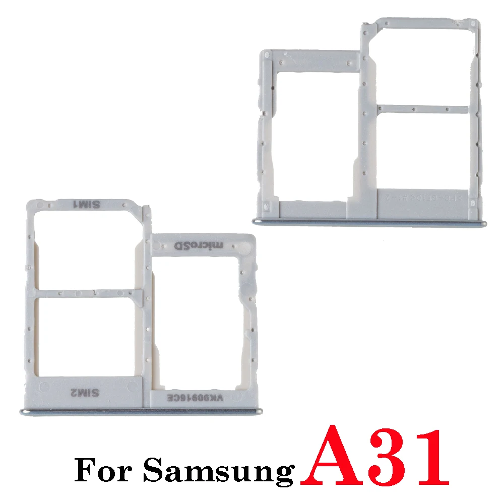 1Pcs SIM Card Chip Tray For Samsung Galaxy A31 A315F Dual Micro SD SIM Card Tray Holder Reader Slot