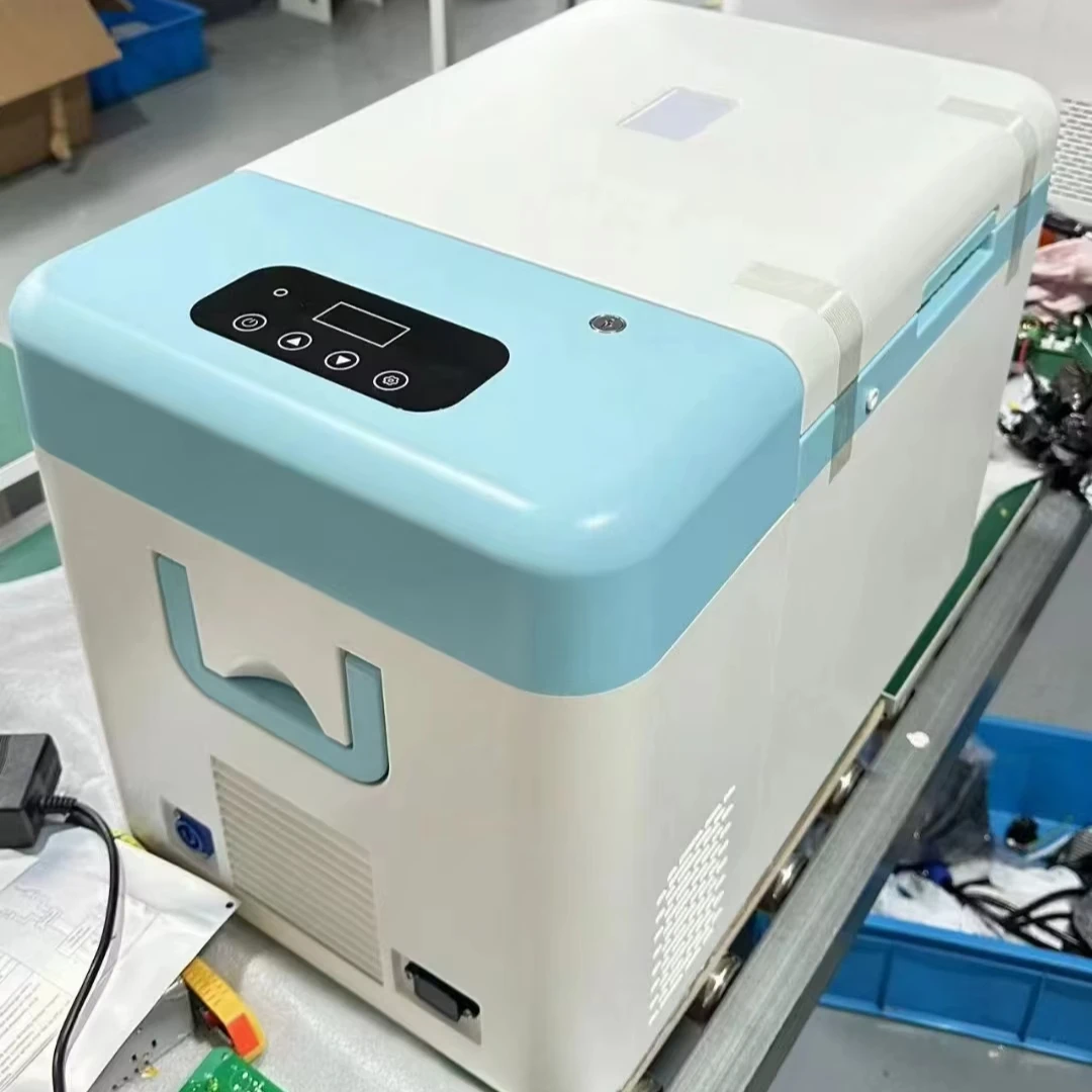 Minus -80 Degree Car Portable Freezer -86 Degree 25L Medical Ultra Low Temperature  Storage Freezer Refrigerator