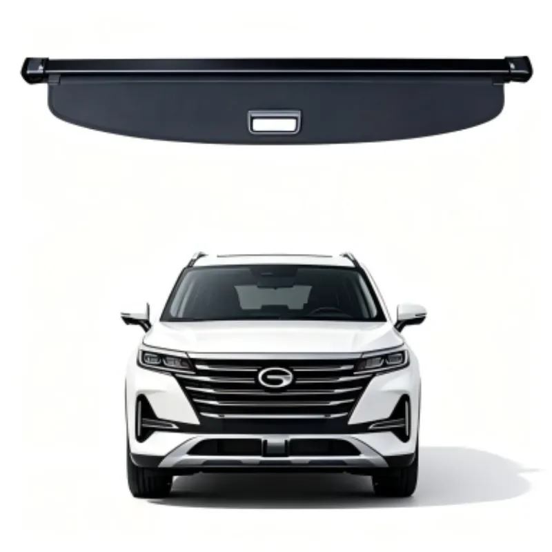 Car Trunk Cargo Cover, Rear Parcel Shelf Shade Shield, Luggage Privacy Blind for GAC Trumpchi Xiangwang S7
