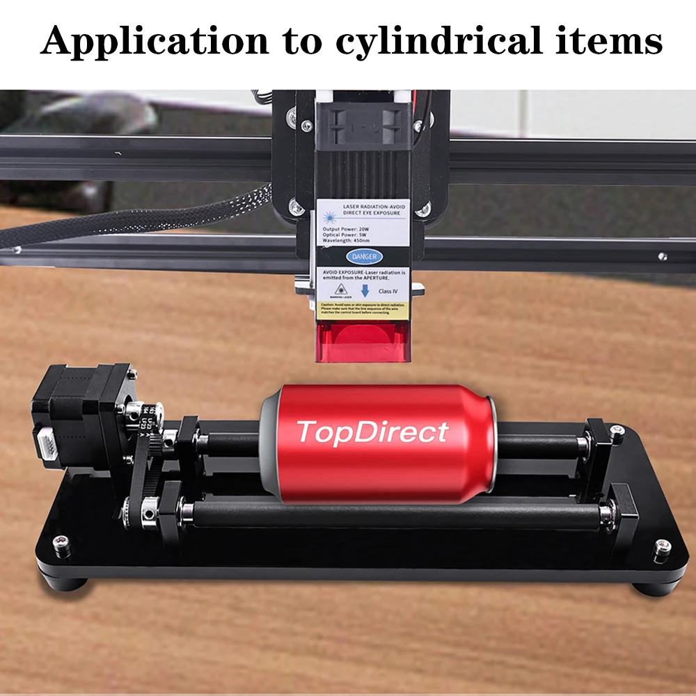 TopDirect CNC 40W Power Laser Engraving Cutting Machine DIY Printer Upgrade with APP Laser Engraver Machine for Metal Wood