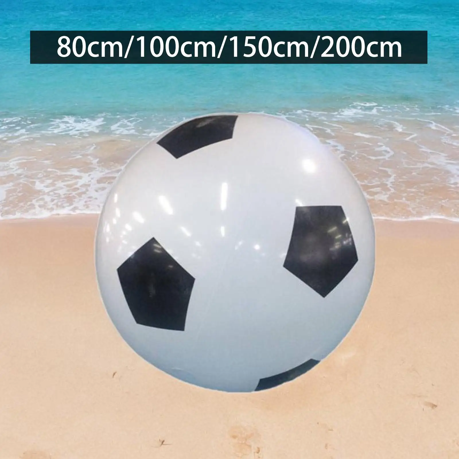 Accesorios de entretenimiento de pelota de playa para niños, juguetes de playa de agua, fútbol de agua, regalo para niños, playa, actividad al aire libre para niñas