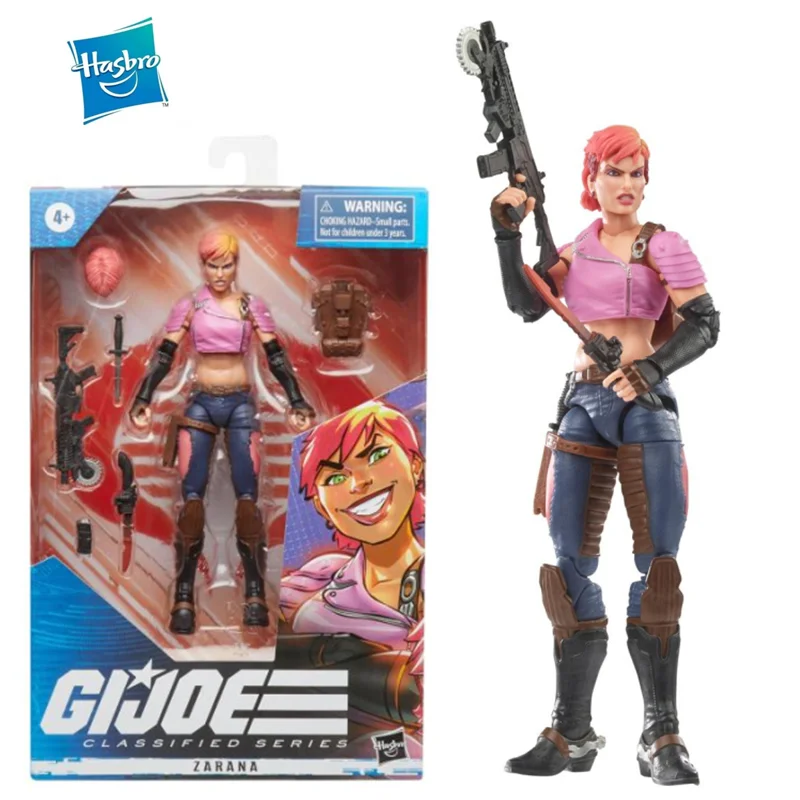 

In Stock Original Hasbro G.I. Joe Classified Series Zarana Action Figure 6 Inch Scale Collectible Model Toy