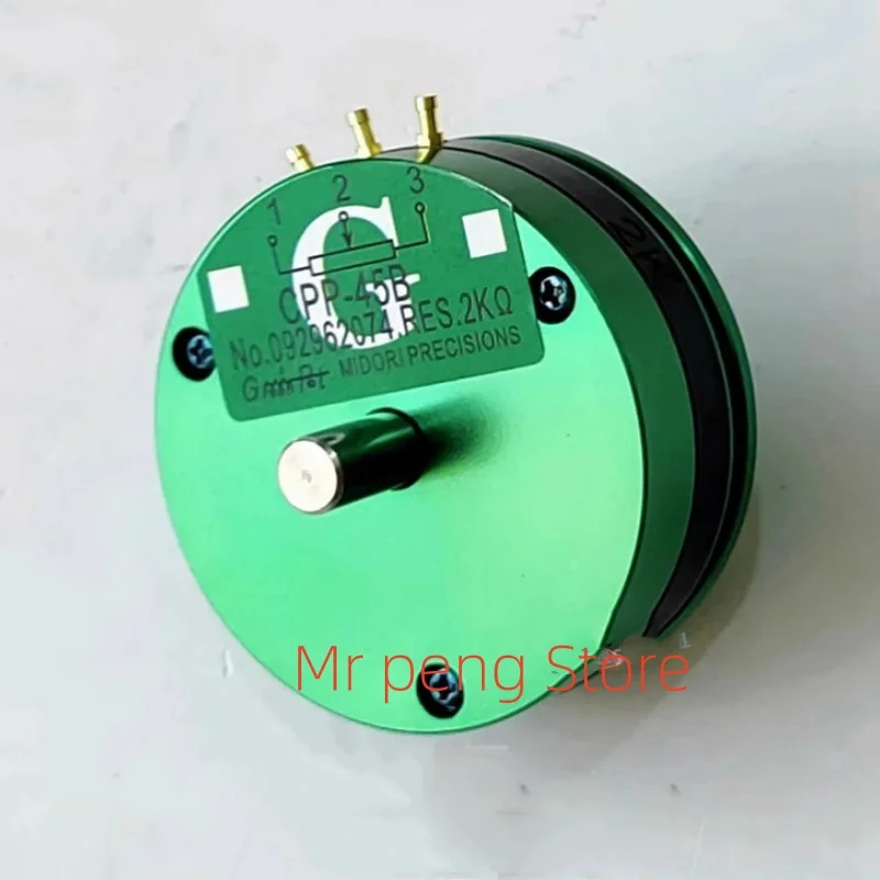 

1pcs for CPP45B Conductive plastic Potentiometer Angle sensor 1K2K5K10K20K CPP-151 Shaft diameter 6MM