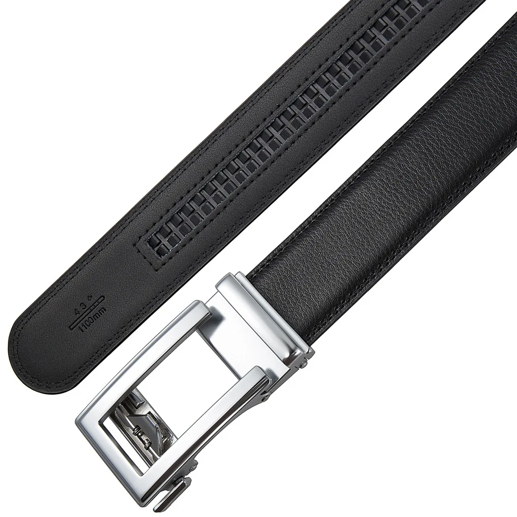 Business Gürtel für Männer Echtes Leder Automatische Männer Gürtel Luxus Hüftgurt Designer Gürtel Männlich Hohe Qualität Fashion Formal – Detail 16