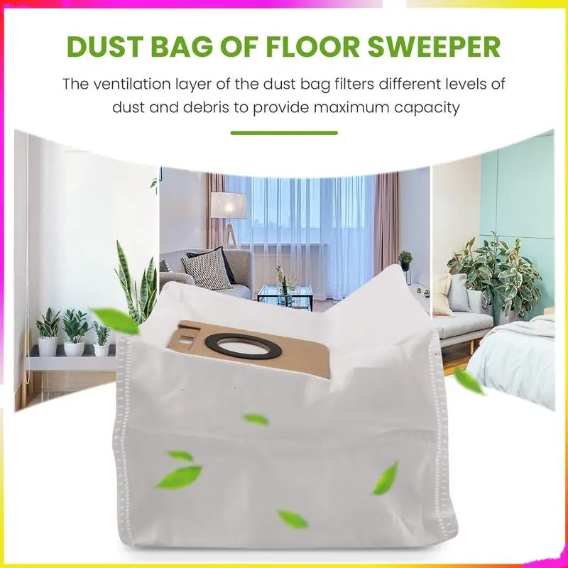 

M04K 10 шт. мешки для пыли для пылесоса Dreame Bot Z10 Pro, запасные части, аксессуары