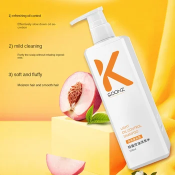 폴리고눔 멀티플로럼 샴푸, 낙하 방지, 단단한 모발, 상쾌한 샴푸, 비듬 방지, 유연함, 무료 배송, 300mL