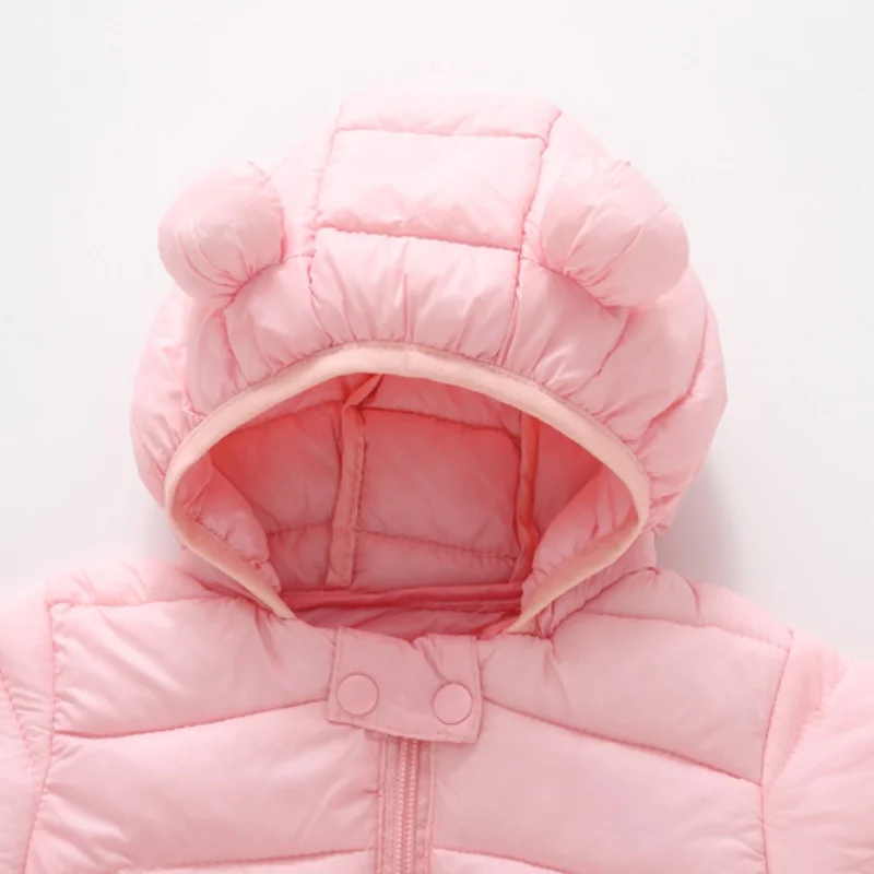 2025 الخريف الشتاء الطفل رومبير خفيفة الوزن أسفل تسلق دعوى الوليد نيسيس ملابس قطنية للجنسين الطفل ملابس خارجية