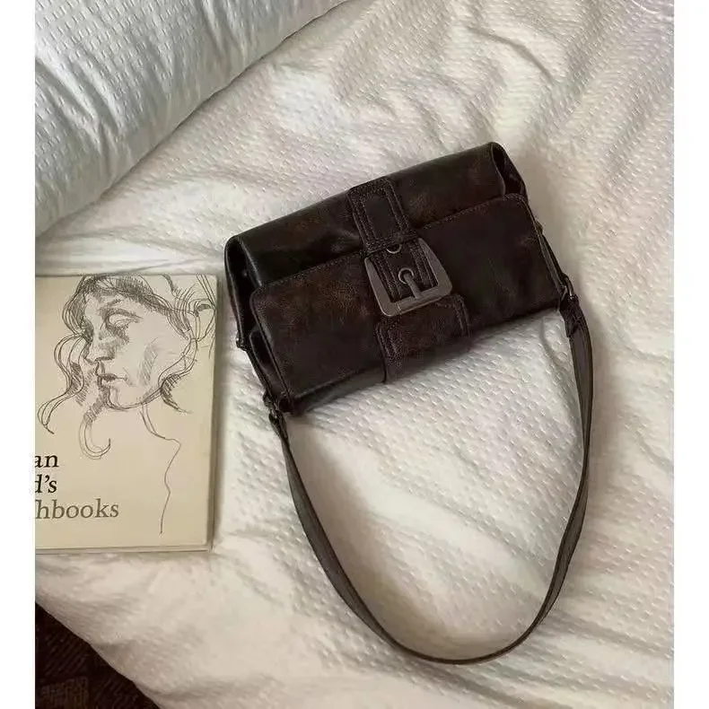 2024 New Women Retro Shoulder Messenger Cross Body Purses And Handbags